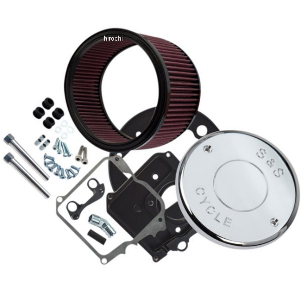 【USA在庫あり】 S&S Cycle エアクリーナー SCRPT 14年-20年 インディアン チーフ 1010-2775 JP店