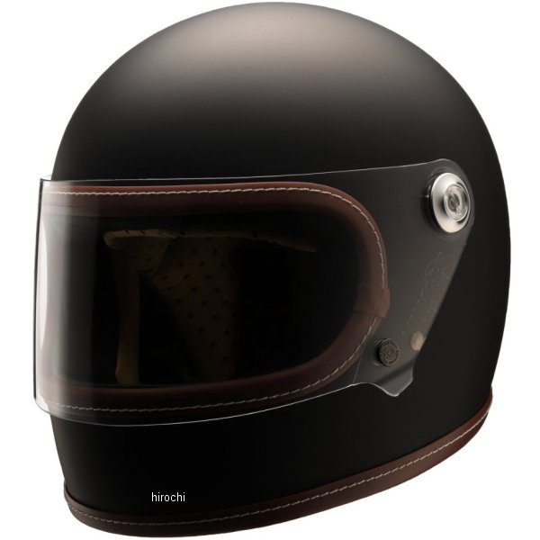 ニキトー NIKITOR フルフェイスヘルメット Retro-One フラットブラック Mサイズ NH-R1 JP店