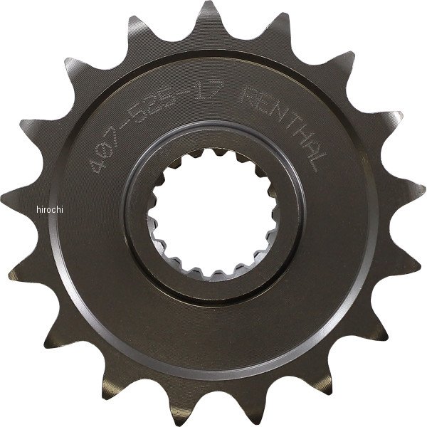 【USA在庫あり】 レンサル RENTHAL フロント スプロケット 525 17T スチール 15年-17年 アプリリア RSV4 1212-1612 JP店