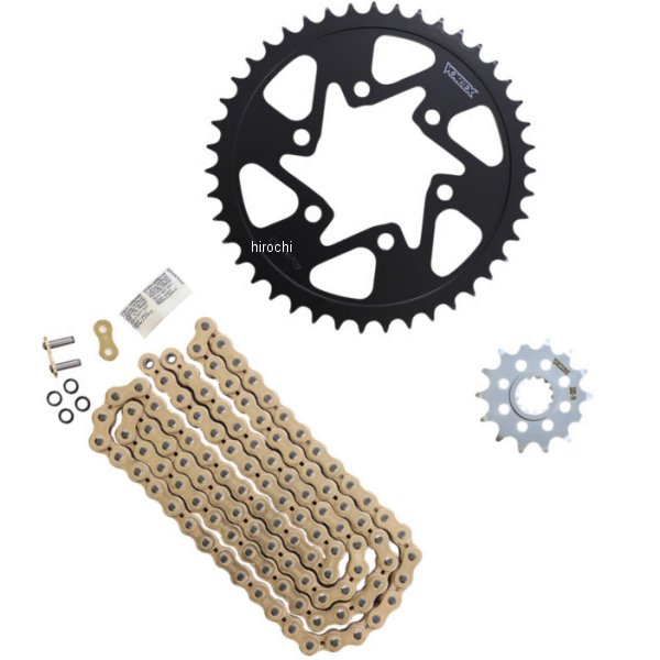 【USA在庫あり】 ボルテックス Vortex チェーン、スプロケット キット 525SX3 14T/43T 19年-21年 ZX-6R 1230-1536 JP店
