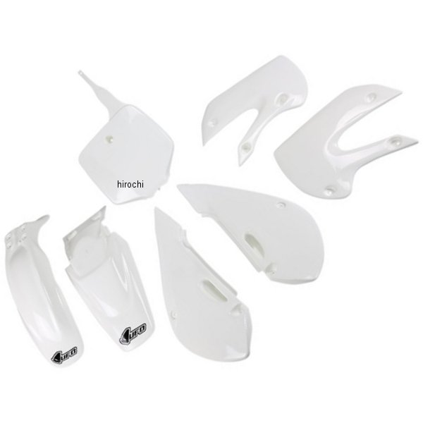 【USA在庫あり】 UFO PLAST ユーフォープラスト ボディキット 01年-09年 KLX110 白 1403-2934 JP店