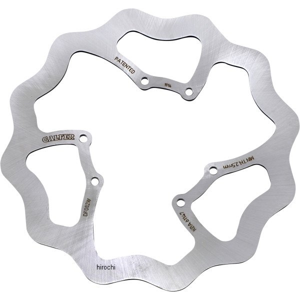 【USA在庫あり】 ガルファー GALFER BRAKE ROTOR DF082W 1711-1296 JP店