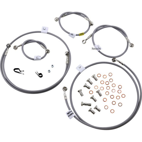 【USA在庫あり】 ガルファー GALFER BRAKE LINE SS FK003D809-5 1741-4591 JP店