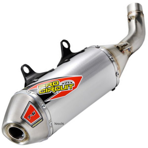【USA在庫あり】 プロサーキット PRO CIRCUIT スリップオンマフラー T-6 19年-22年 450SX-F、FC450 1821-1878 JP店