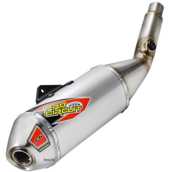 【USA在庫あり】 プロサーキット PRO CIRCUIT スリップオンマフラー T-6 19年-22年 KX450F 1821-1891 JP店