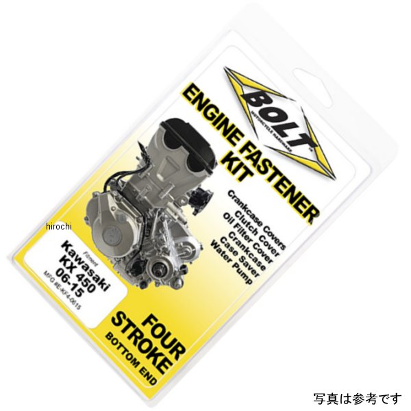 【USA在庫あり】 ボルト BOLT エンジン ファスナー キット 07年-09年 RM-Z250 2401-1232 JP店