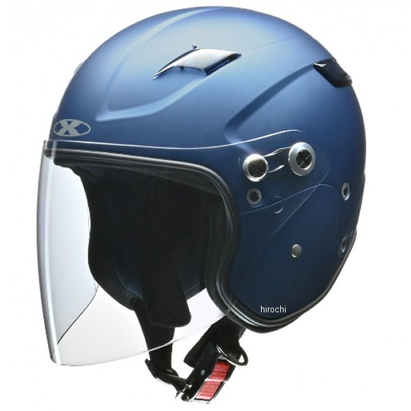 RAZZO STRADA リード工業 セミジェットヘルメット RAZZO STRADA マットネイビー XLサイズ (61-62cm未満) 4952652151486 JP店