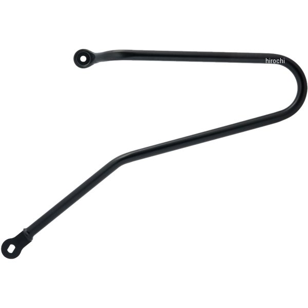 モートーンカスタムズ サドルバッグサポート 左側 16年-25年 トライアンフ StreetTwin 黒 MCB002LH JP店