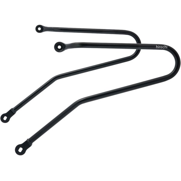 モートーンカスタムズ サドルバッグサポート 左右 16年-23年 トライアンフ Thruxton/R/RS 黒 MCB010 JP店