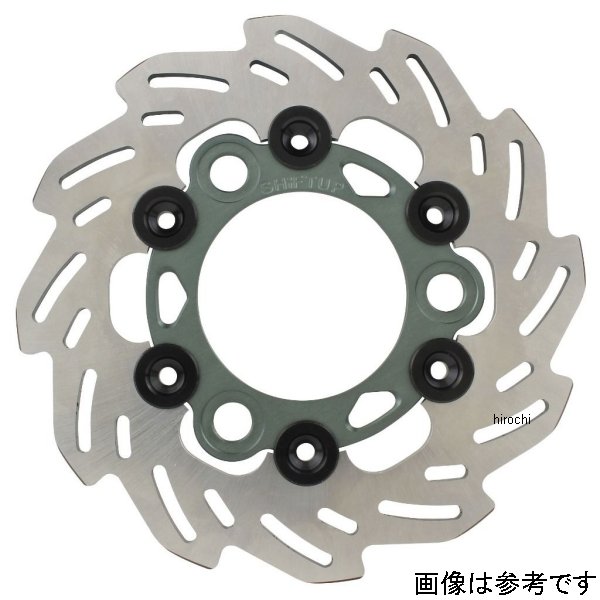 【メーカー在庫あり】 シフトアップ ウェーブフローティングディスクローター リア用 160mm NSF100 黒/黒 201256-06 JP店