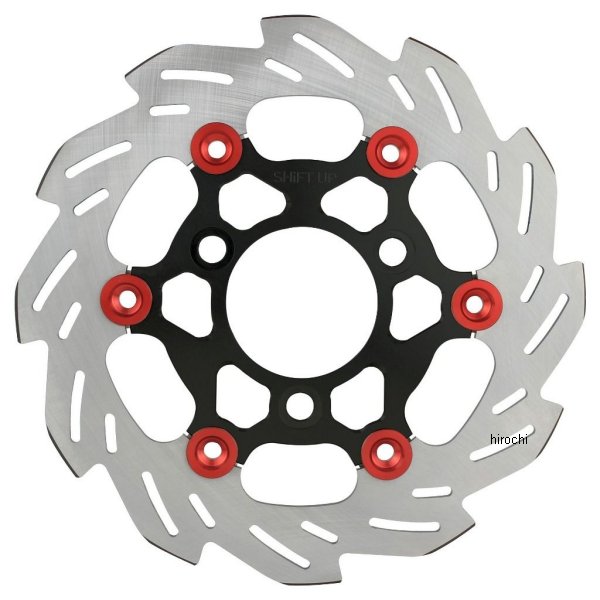 シフトアップ ウェーブフローティングディスクローター XR50、XR100 黒/赤 202050-36 JP店｜株式会社ヒロチー商事 店