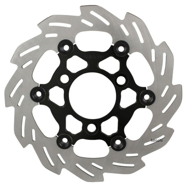 シフトアップ ウェーブフローティングディスクローター XR50、XR100 黒/黒 202056-36 JP店｜株式会社ヒロチー商事 店 13,514円