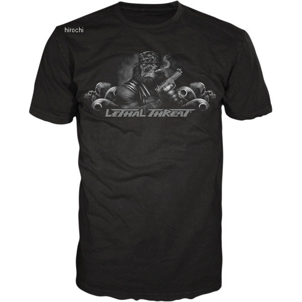 【USA在庫あり】 リーサルスレット Lethal Threat Tシャツ Pistol Packing Gorilla 黒 XLサイズ 3030-20228 JP店