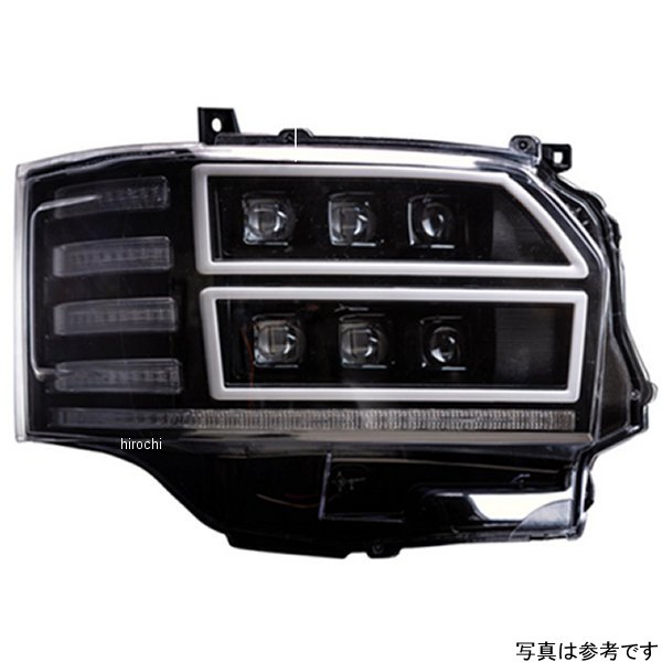 ヴァレンティ VALENTI ヘッドランプ ウルトラ トヨタ 200ハイエース 4型 クリア/黒 ハロゲン車用 HL200A-CM-4-1 JP店