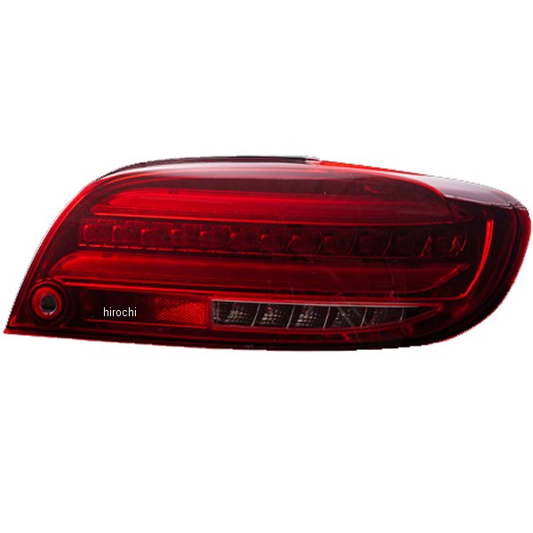 【メーカー在庫あり】 ヴァレンティ VALENTI LEDテールランプ REVO マツダ RX-8 レッドレンズ/クローム TMRX8-RC-1 JP店