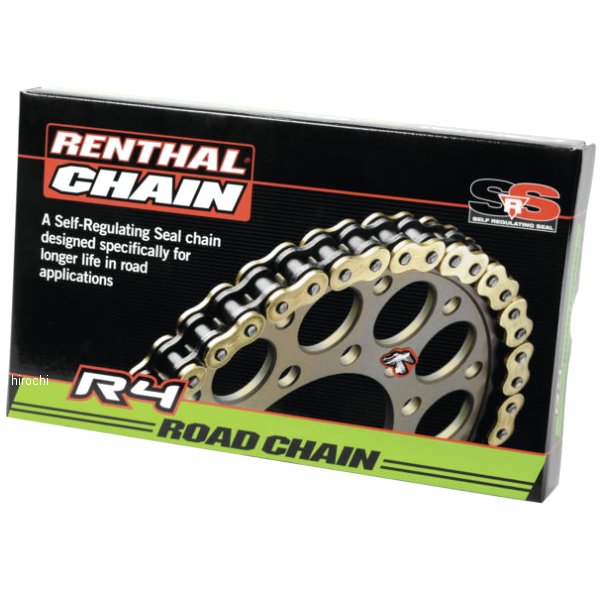 【USA在庫あり】 レンサル RENTHAL チェーン R4-2 SRS 530-120L renC526 JP店