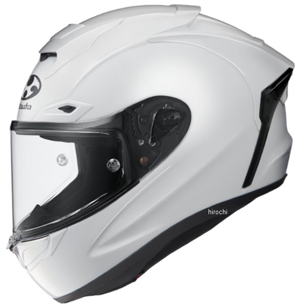 【メーカー在庫あり】 オージーケーカブト OGK KABUTO フルフェイスヘルメット F-17 白 Lサイズ(59-60cm) 4966094605148 JP店｜株式会社ヒロチー商事 店
