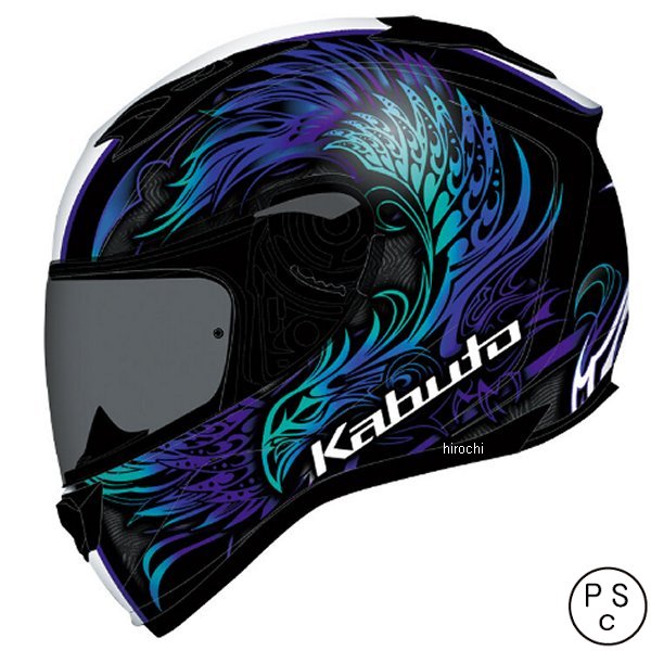 オージーケーカブト OGK KABUTO フルフェイスヘルメット KAMUI 3 エテルノ ブラックブルー L サイズ 4966094618063 JP店