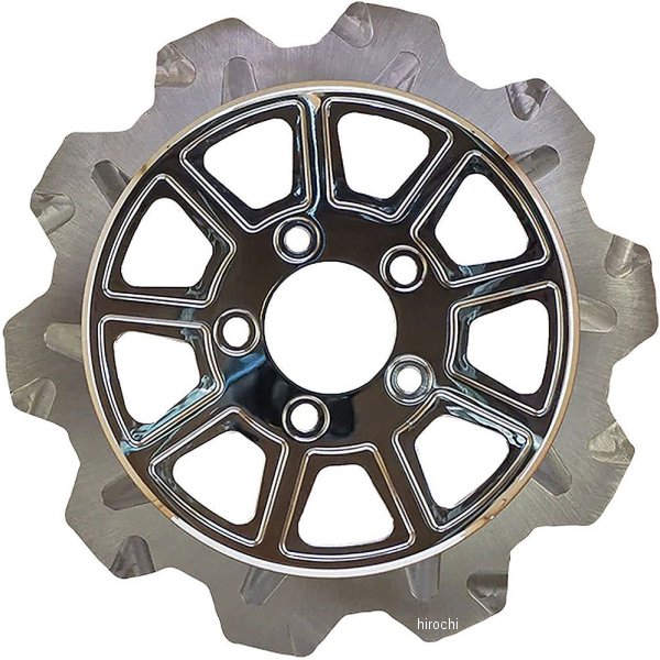 【メーカー在庫あり】 リンドールブレーキ LyndallBrakes ブレーキローター CROWN/9SPOKE 11.5インチ クローム/クローム 5mm厚 リア 2002-2033 JP店|株式会社ヒロチー商事 店