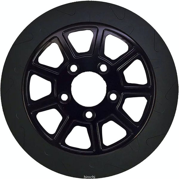 【メーカー在庫あり】 リンドールブレーキ LyndallBrakes ブレーキローター SMOOTH/9SPOKE 11.8インチ 黒/黒 7mm厚 リア 1104-2133 JP店|株式会社ヒロチー商事 店