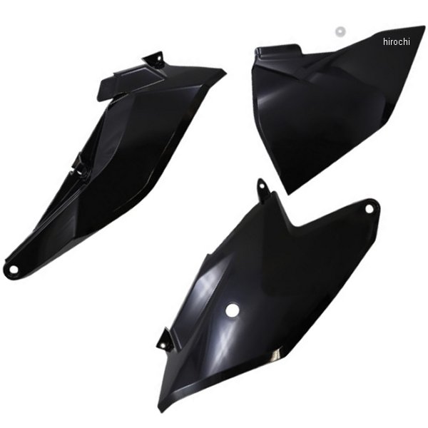 【USA在庫あり】 ユーフォープラスト UFO PLAST サイドパネル 21年-22年 Gas MC 85 17/14 黒 0520-3435 JP店