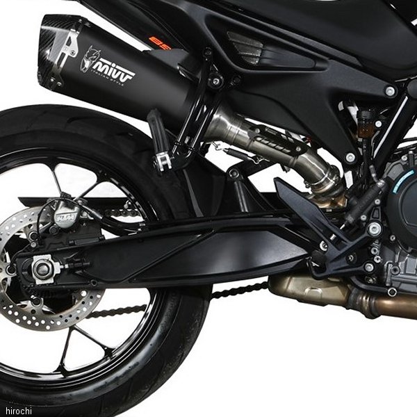 KT.020.LDRB ミヴ Mivv スリップオンマフラー DELTA RACE 18年-20年 KTM 790DUKE ステンレスブラック KT.020.LDRB-790Duke JP店