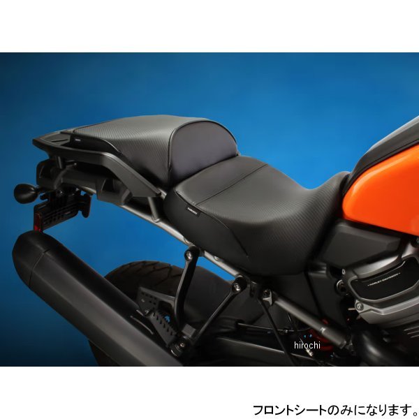 サージェント Sargent Premium ローフロントシート Duratex ハーレー パンアメリカ パイピング:黒 SHD-1921F-SE19 JP店