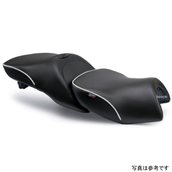サージェント Sargent シート ヒーター フロント+リア CarbonFX 11年以降 BMW K1600GT、BMW K1600GTL パイピング:黒 WS-628-19-IHFR JP店｜株式会社ヒロチー商事 店
