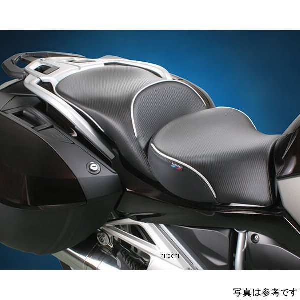 サージェント Sargent シート ヒーター付き フロント+リア CarbonFX 14年-18年 BMW R1200RT パイピング:選択 WS-644-NS-IHF JP店