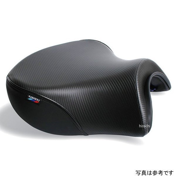 サージェント Sargent シート フロント CarbonFX 14年-18年 BMW R1200RT パイピング:黒 WS-644F-19 JP店