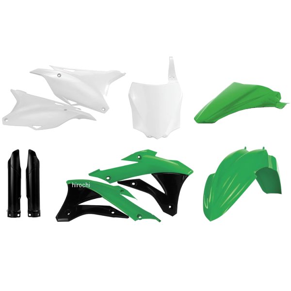 【USA在庫あり】 アチェルビス ACERBIS 外装キット 14年-21年 KX85/100 緑/白/黒 acb2374115135 JP店