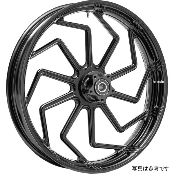 【USA在庫あり】 アレンネス Arlen Ness RIM 10-SPOKE 21X3.50 BLK 0210-0399 JP店