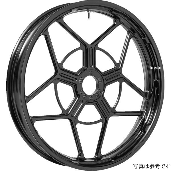 【USA在庫あり】 アレンネス Arlen Ness RIM 5-SPOKE 19X3.25 BLK 0210-0404 JP店