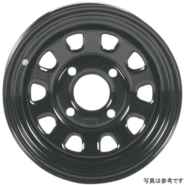 【USA在庫あり】 ITP WHEEL DLTA 14X7 4/137 BLK 0231-0033 JP店
