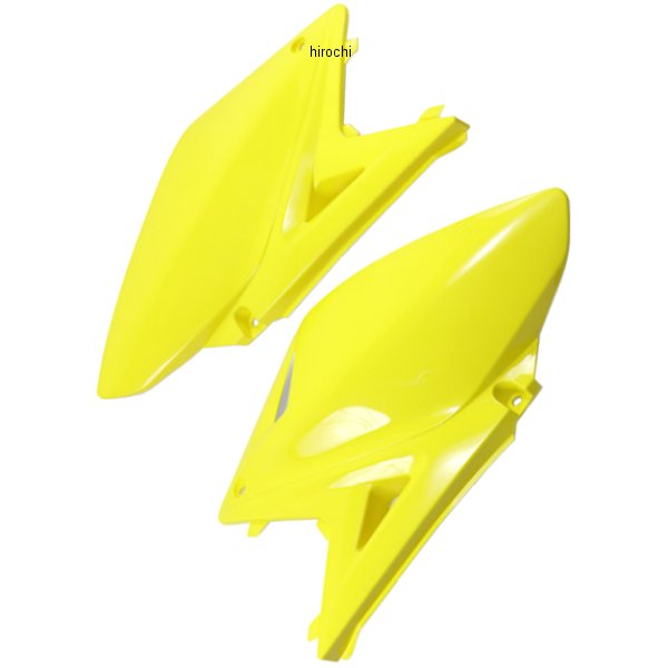 【USA在庫あり】 UFO PLAST ユーフォープラスト サイドパネル RMZ250 イエロー 0520-1063 JP店