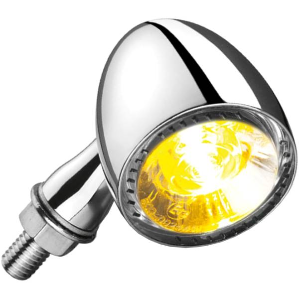 ケラーマン Kellermann Bullet 1000 PL/バレット 1000 PL クローム/クリアー アンバー/ホワイト 1個売り KM183-100 JP店