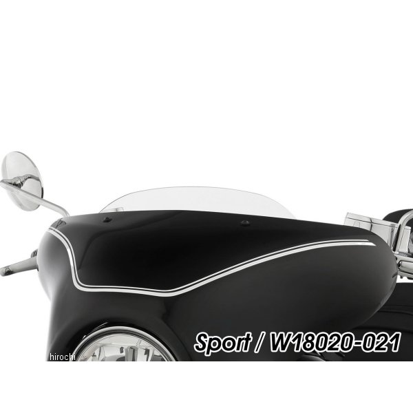 ワンダーリッヒ Wunderlich ウインドスクリーン Sport 20年以降 R18 クリアー W18020-021 JP店