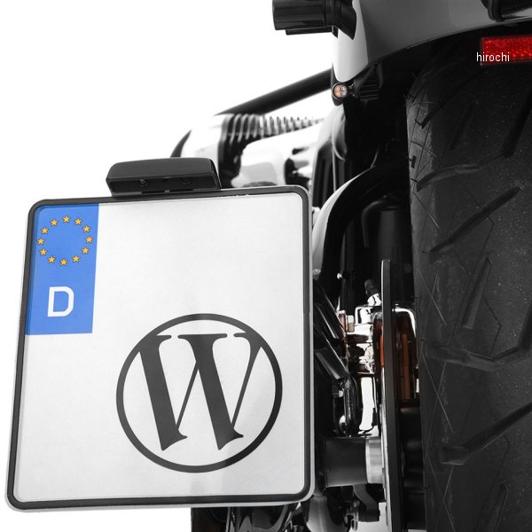 ワンダーリッヒ Wunderlich ライセンスプレートサポート コンプリートキット 20年以降 R18 黒 W18502-SET JP店