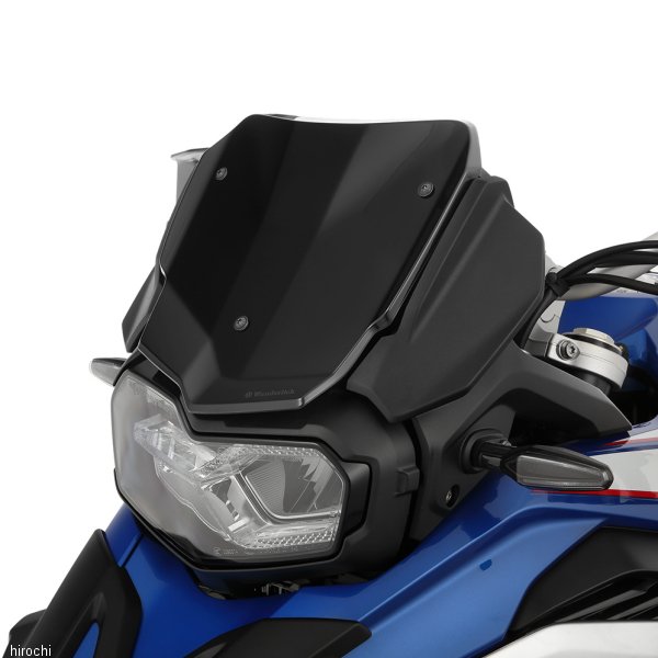 ワンダーリッヒ Wunderlich ウインドシールド FLOWJET 18年以降 BMW F750GS、F850GS グロッシーブラック W20231-004 JP店