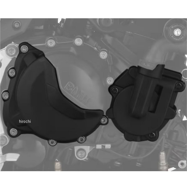 ワンダーリッヒ Wunderlich クラッチカバープロテクター&ウォーターポンププロテクターセット 18年以降 F750GS W40470-202 JP店