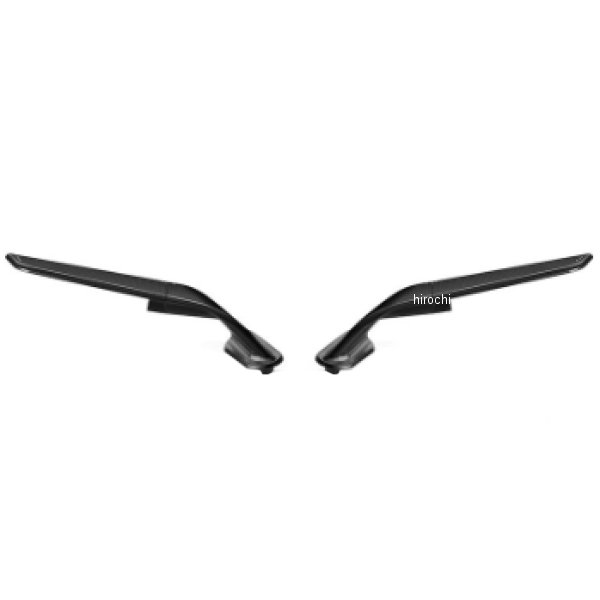 リゾマ rizoma ミラー Stealth 19年-20年 ZX-6R ブラック 左右ペア BSS061B JP店