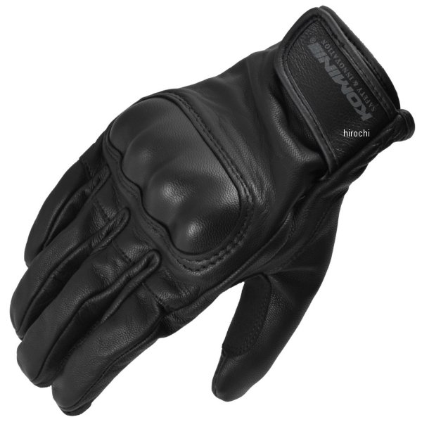 【メーカー在庫あり】 GK-252 コミネ KOMINE プロテクトゴートレザーグローブ 黒 XSサイズ 06-252 JP店