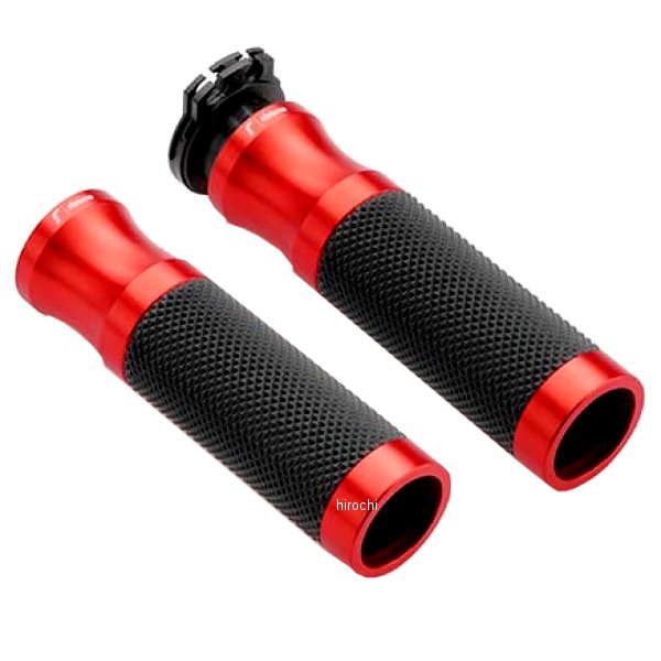 リゾマ rizoma グリップ Sport Line 22.2mmハンドル用 レッド GR205R JP店