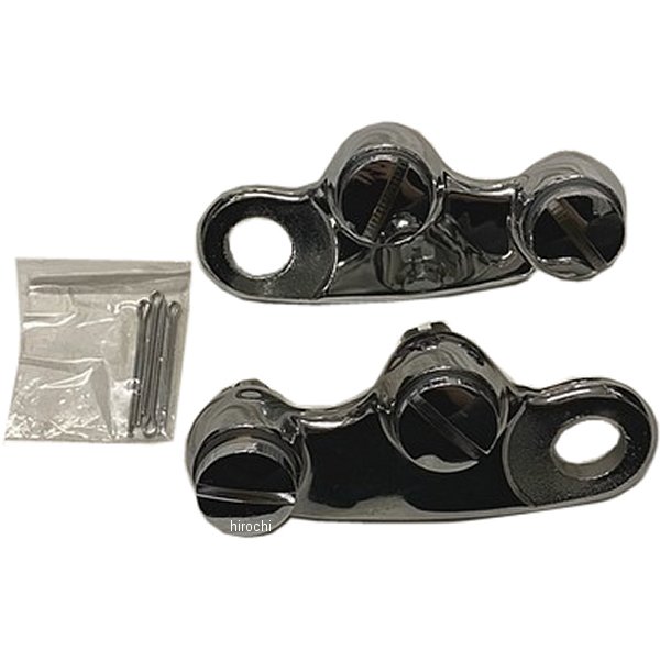 部品屋K&W TCBROSスプリンガー用ロッカーセット クローム 120-0036 JP店