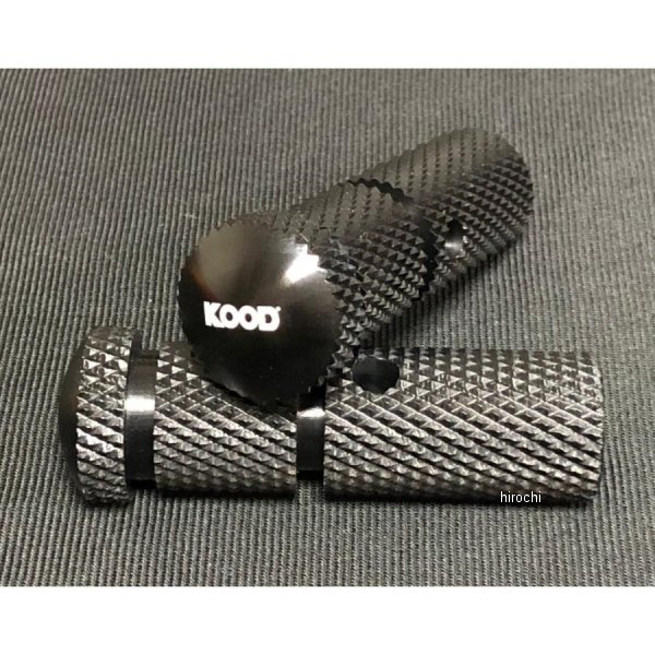 クード KOOD 汎用 アルミスッテプバー 2本set KOODロゴ入り ブラック U-01LBK JP店
