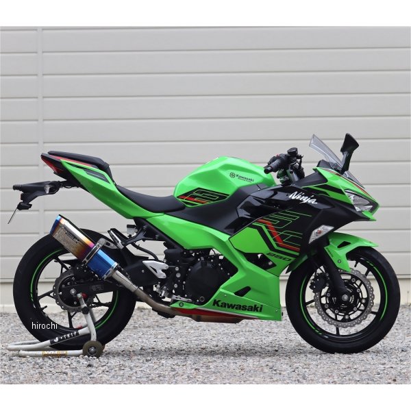 ダブルアールズ WR'S スリップオンマフラー SS-OVAL JMCA認証 18年以降 Ninja250 焼き色チタン SB4270JM JP店 43,472円