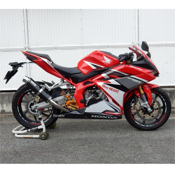 ダブルアールズ WR'S フルエキゾースト ラウンド JMCA認証 17年-19年 CBR250RR ステンレス/カーボン SC1230JM JP店