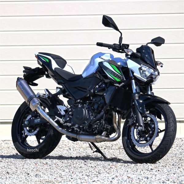 ダブルアールズ WR'S スリップオンマフラー SS-OVAL JMCA認証 19年以降 Z250、Z400 ソリッド SK4275JM JP店