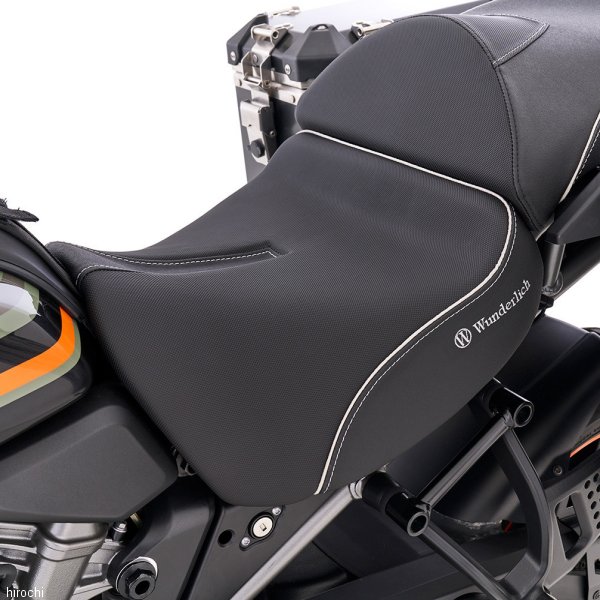 ワンダーリッヒ Wunderlich フロントシート ACTIVE COMFORT EUレギュラー パンアメリカ1250 黒 W90100-002 JP店