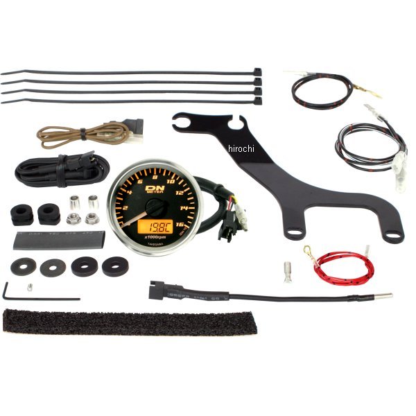 SP武川 φ48スモールDN タコメーターキット CL250 CL500 オレンジLED 05-05-0117 JP店
